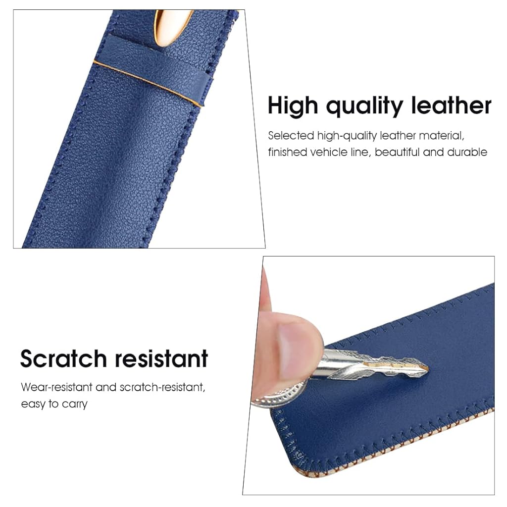 ZORBES® Leather Protective Pencil Cover for Apple Pencil 1st 2nd Generation Stylus Pen Sleeve 3PCS ZORBES® Leather Protective Pencil Cover for Apple Pencil 1st 2nd Generation Stylus Pen Sleeve 3PCS